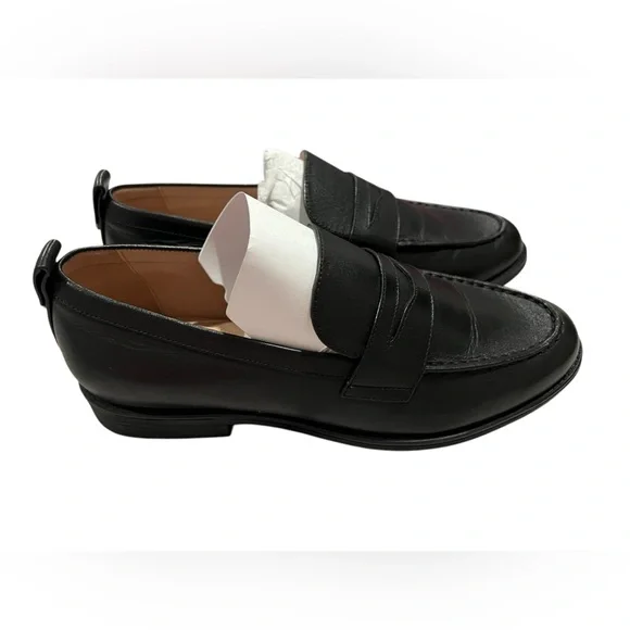 Cole Haan Black Leather Classic Penny Loafer NWOB - Picture 2 of 10